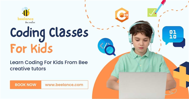 online coding for kids classes from Bee creative freelance